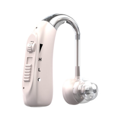 HomeWelless J-882 FDA High Quality Invisible Hearing Aid (pink color)