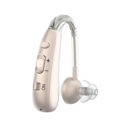 J-883 Rechargeable BTE Digital Hearing Aid gold color