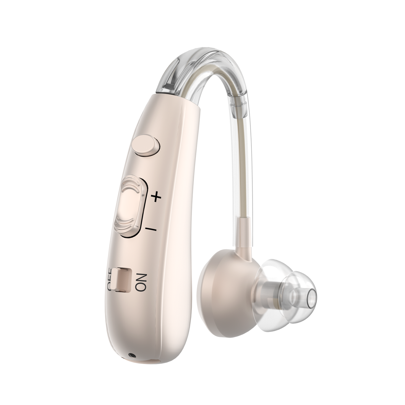 J-883 Rechargeable BTE Digital Hearing Aid gold color