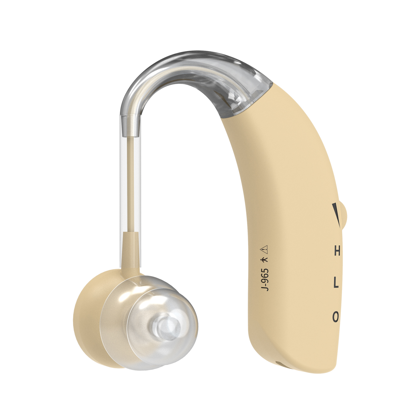 HomeWellness Comfortable Touching Rechargeable Hearing Aid for Hearing Loss(J-965)