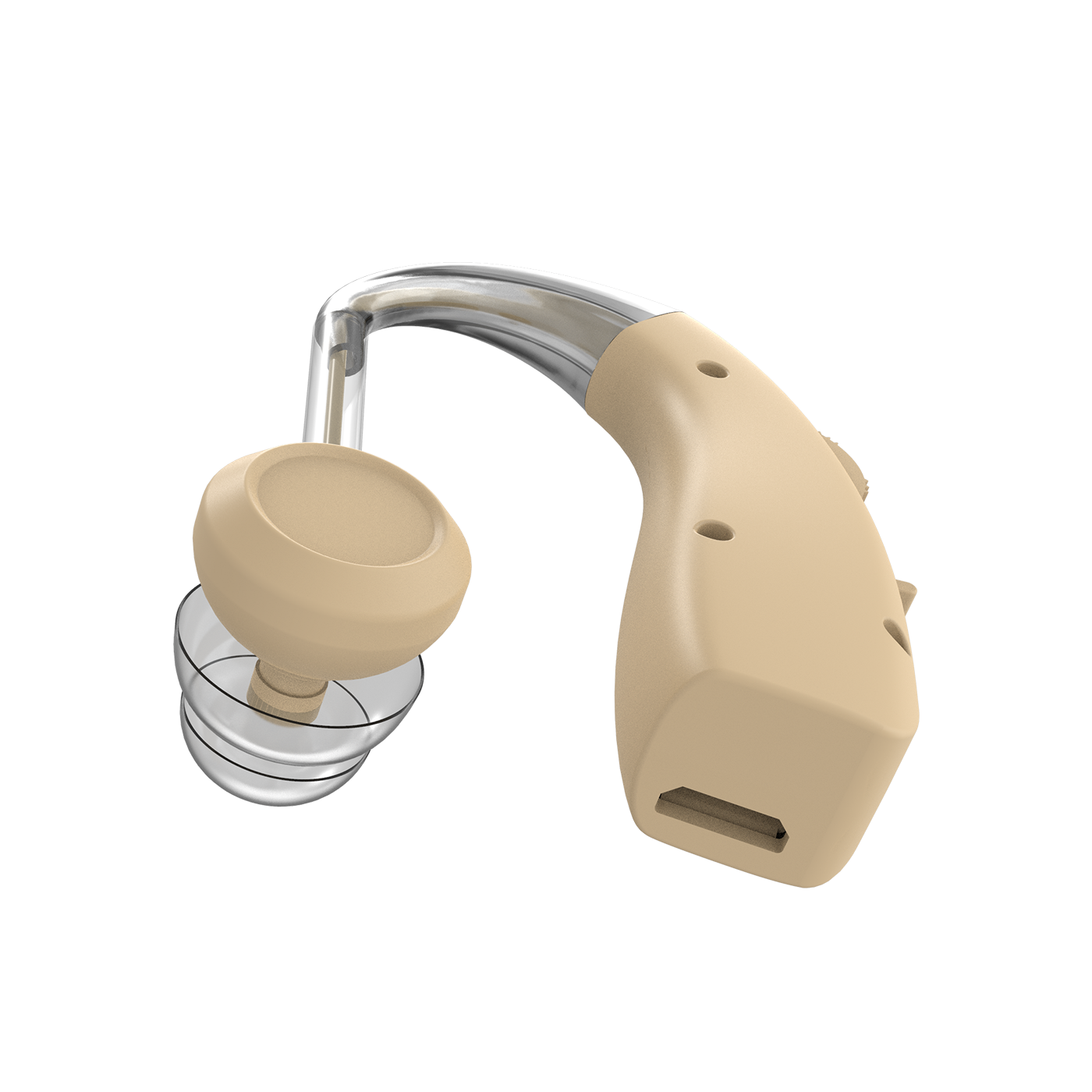 J-968 BTE Hearing Aids Assisted Listening Devices rechargeable analog