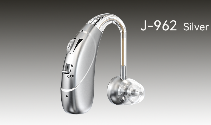 HomeWellness J-962 sound amplifier devices silver color