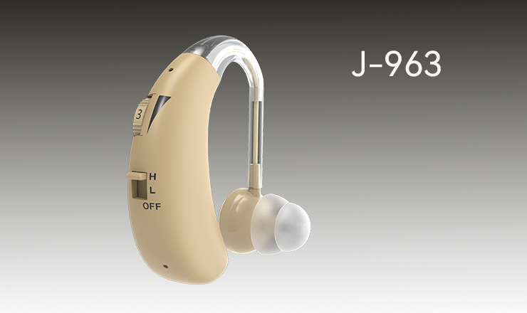 J-963 Behind-The-Ear Medical Hearing Aids Device