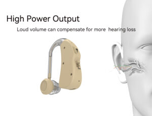 HomeWellness Early Medical Device BTE Digital Mini Hearing Aids For The Deaf